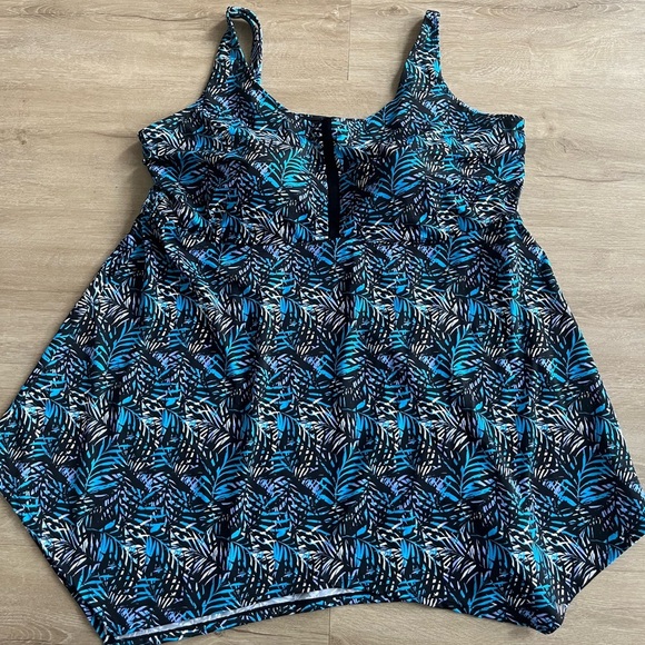 Swim365 Swim Top tropical Blue SZ 30 - Picture 2 of 6